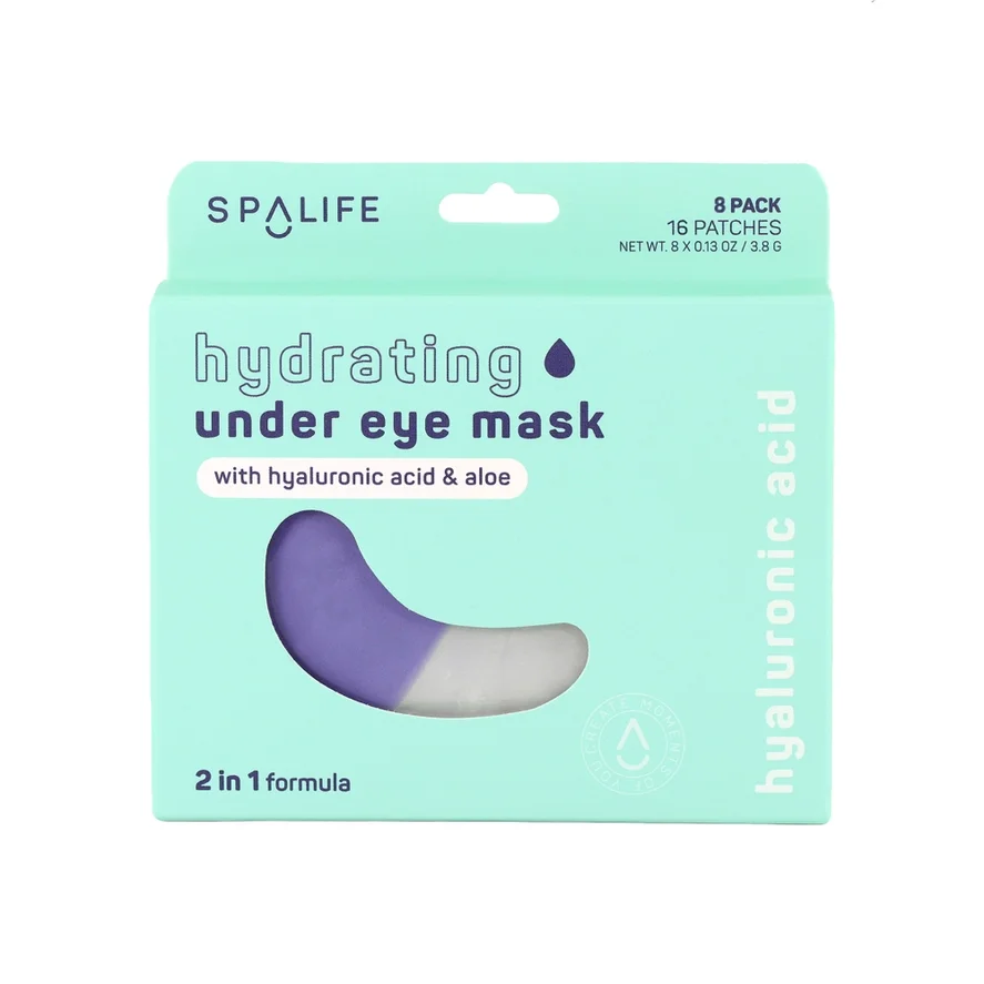 Spa Life Hydrating Eye Masks 8 Pairs
