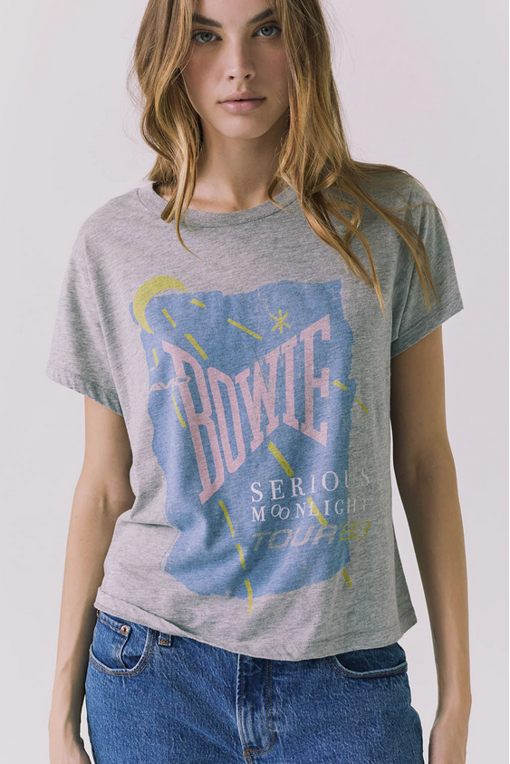 David Bowie Moonlight Tour 83 Tee