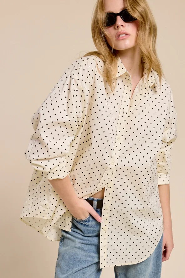 mimosa polka dot shirt front.webp