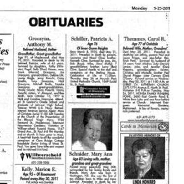 The Man Who Re-invented Obituaries
