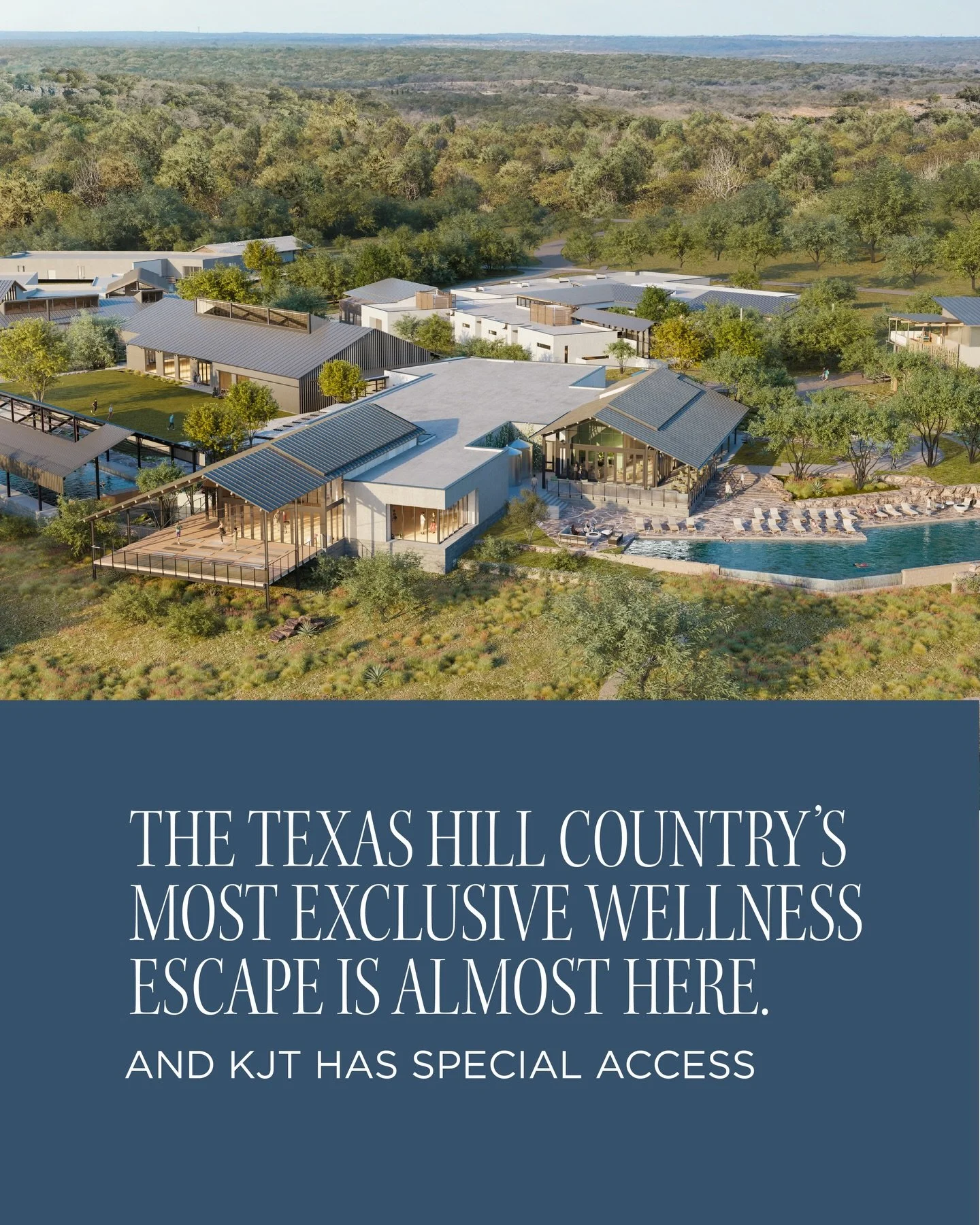 Just outside Austin, @canyonranchaustin redefines the spa weekend with the largest spa in Texas, a full integrative wellness campus, and experiences designed around your energy, not a generic schedule. Open‑air lap pool under the trees, movement stud
