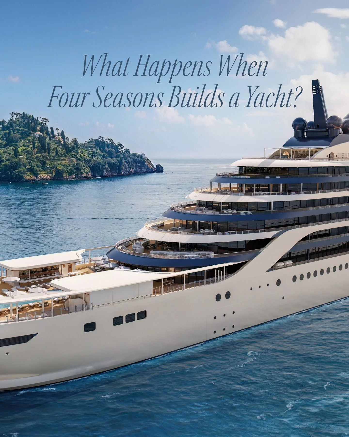 @fourseasons has officially entered the world of yachting with Four Seasons I - @fourseasonsyachts 

A super yacht designed for access as much as experience, it brings together spacious suites, a near 1:1 crew-to-guest ratio, and itineraries that mov