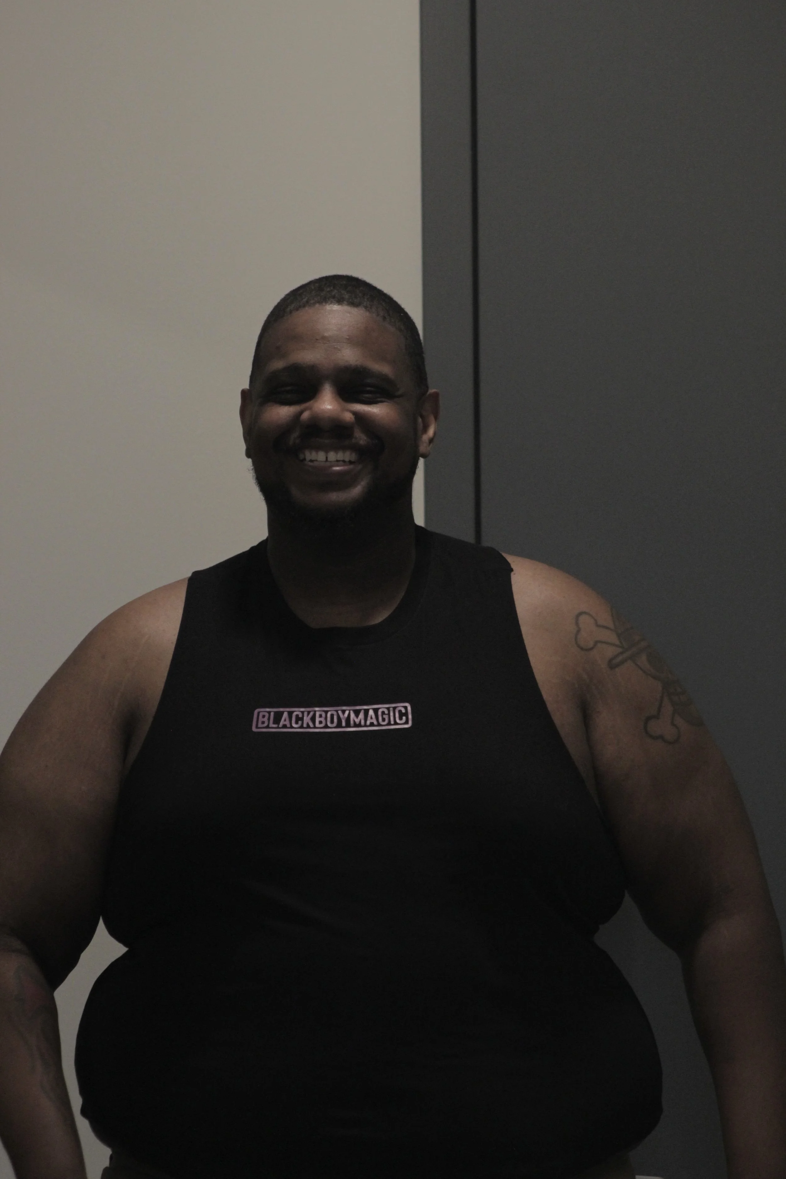 BLACKBOYMAGIC CROP TOP TANK