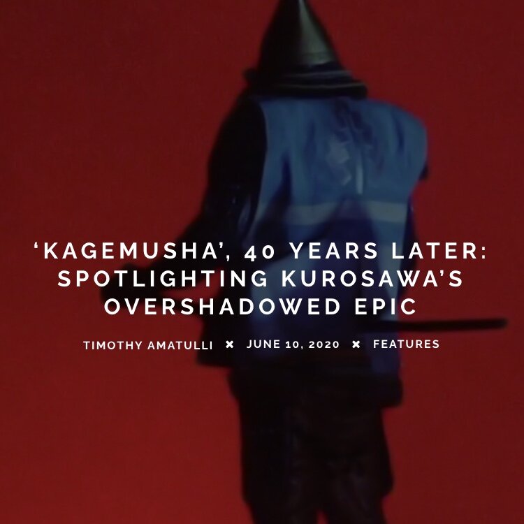  Akira Kurosawa's Cannes award-winning epic, 'Kagemusha' turns 40 this year. We look at its incredible lighting and cinematography techniques and how the film has been overshadowed. 