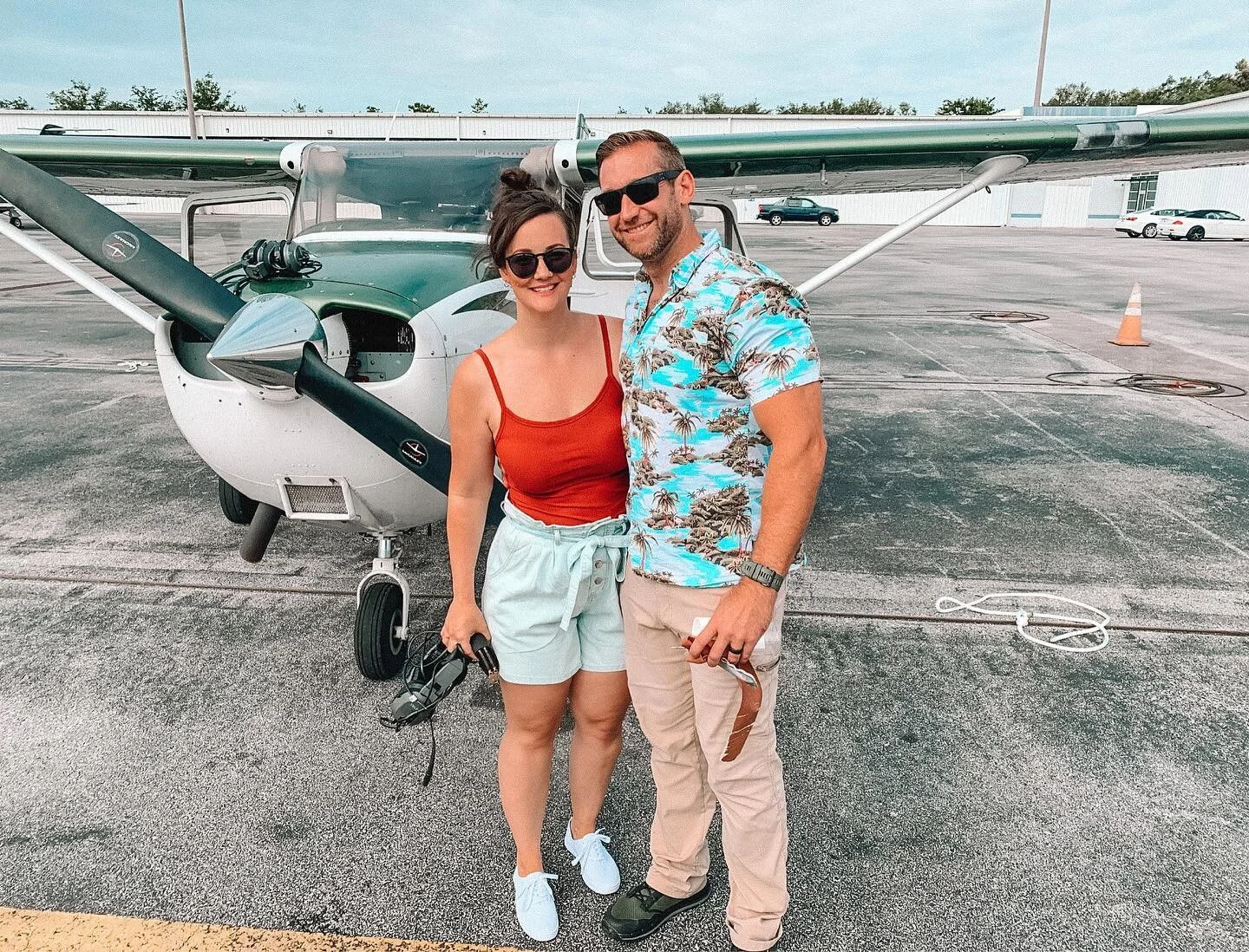 Today was awesome! ✈️ 

First time I&rsquo;ve been able to fly with my husband (I&rsquo;ve always been pregnant.)