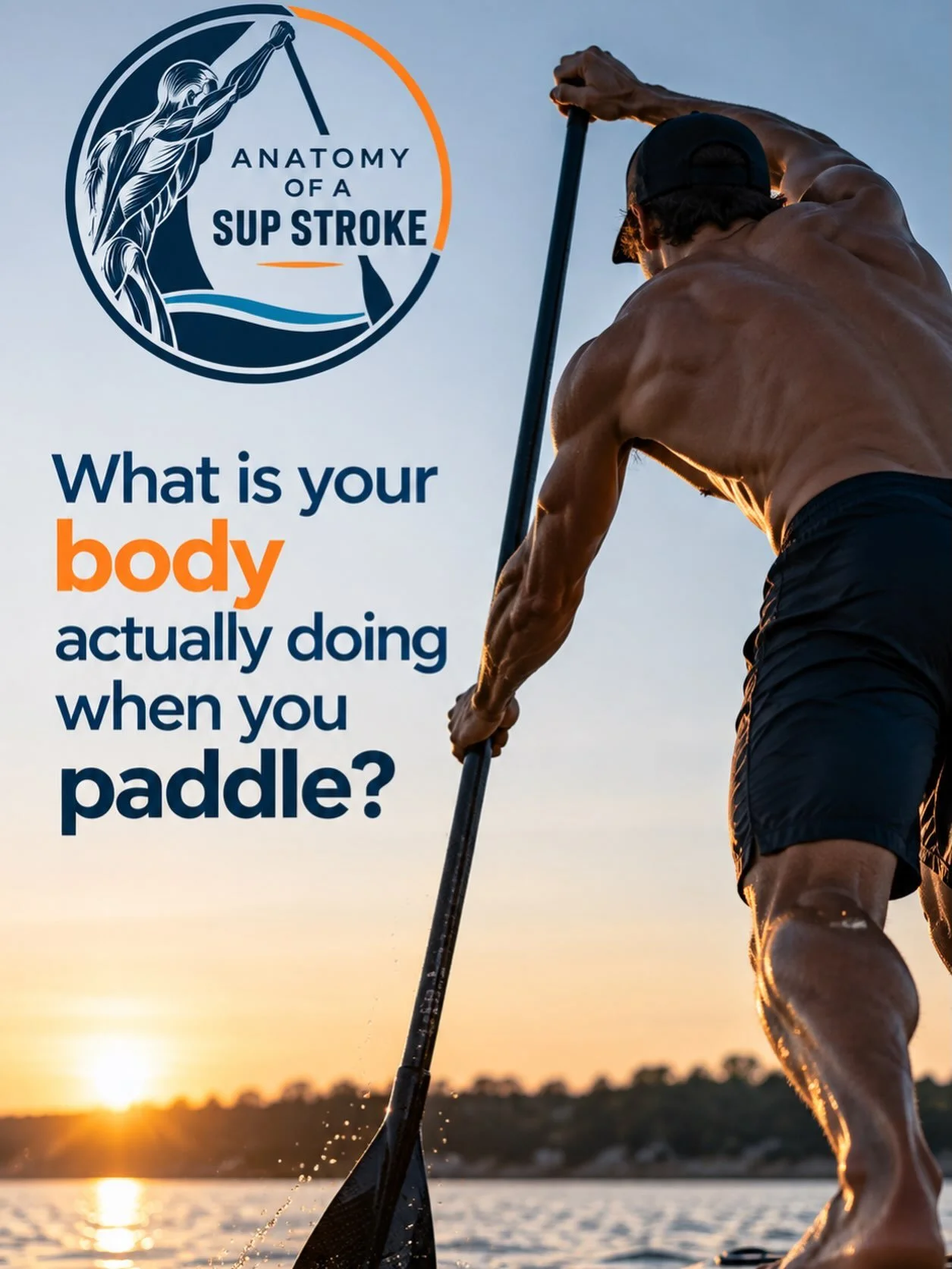 Regardless of your equipment, your body moves the board.  @anatomyofasupstroke goes over the body behind the paddle. 

Anatomy and Movement. 

We&rsquo;ll uncover how your body works when paddling, and why your coach&rsquo;s cues work. 

#AnatomyOfAS