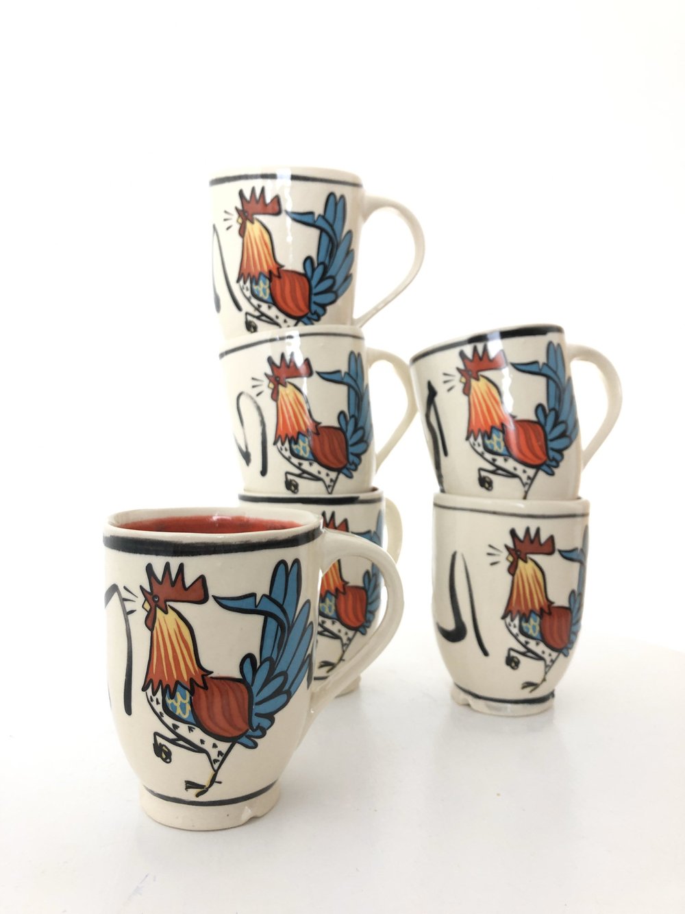 Key West Rooster Mug — Key West Pottery