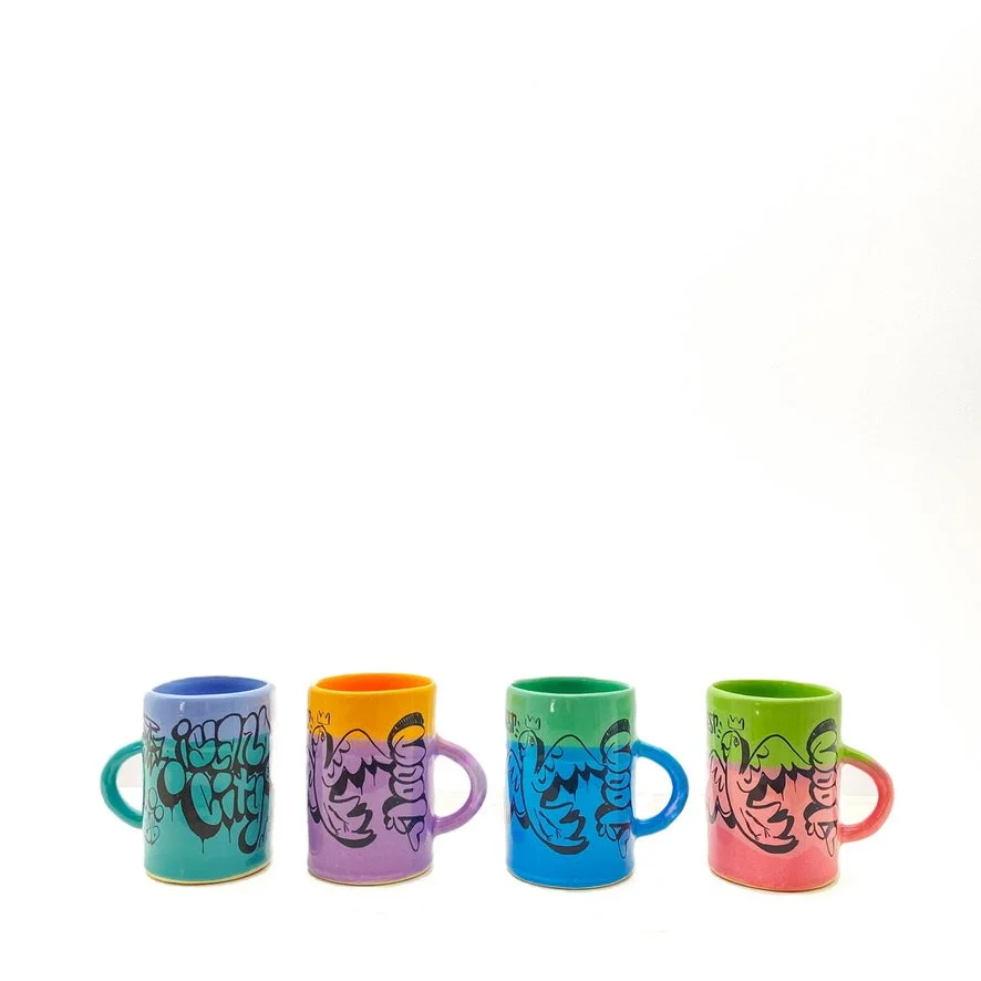 Graffiti Americano Mug *Multiple Color Option*