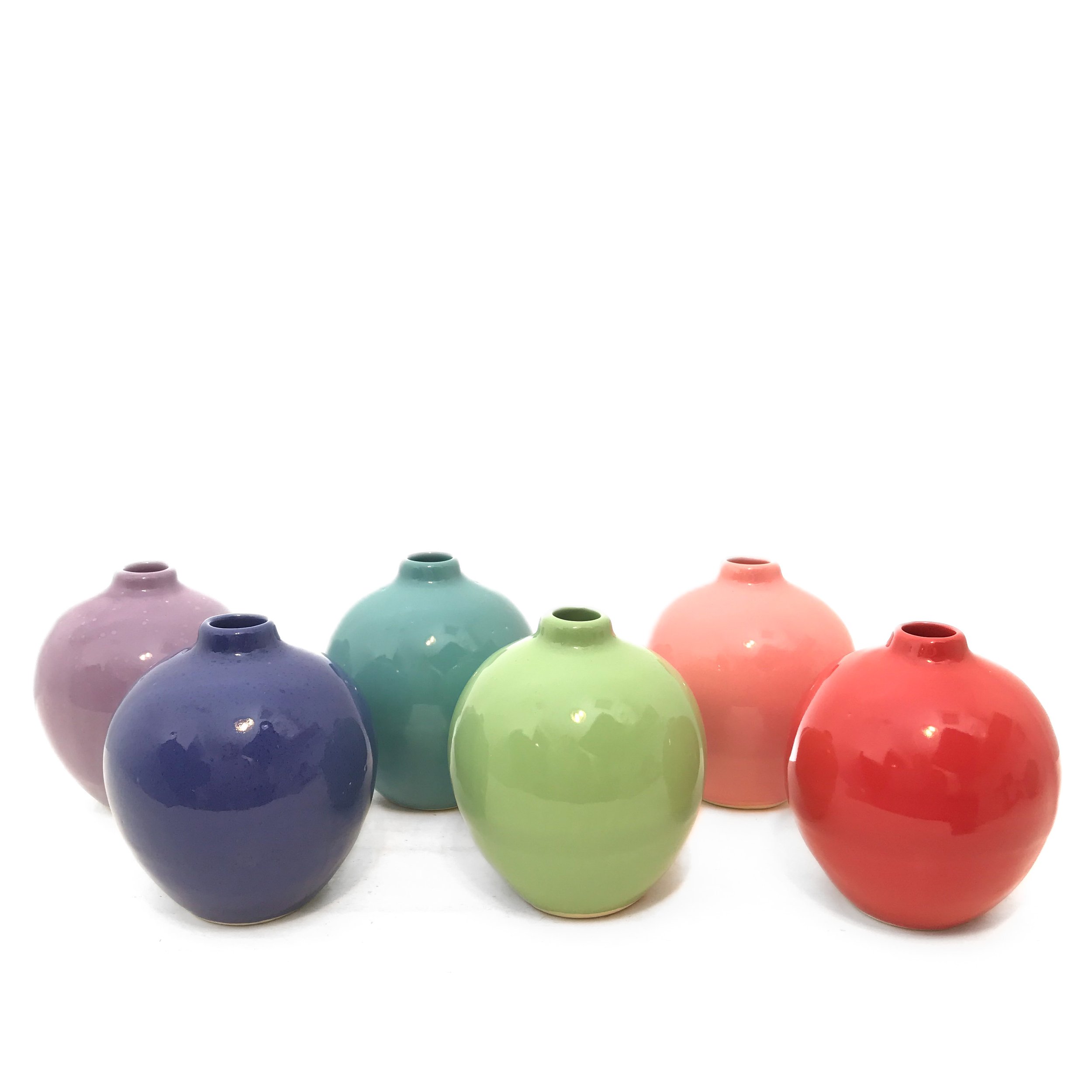 Bud Vase - 4 Inches Tall * Multiple Color Options *