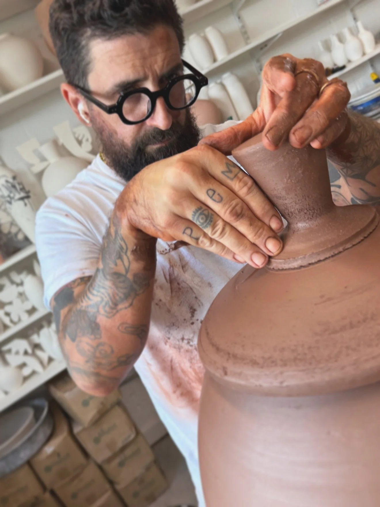 Oh crap!!! 
Life Magic has spilt from its can and is slippery spill splattering EVERYWHERE!!

*Nervous pacing and looking about* 

It&rsquo;s pooled on the table and is running off onto the floor&hellip; and I didn&rsquo;t realize that (of course) un