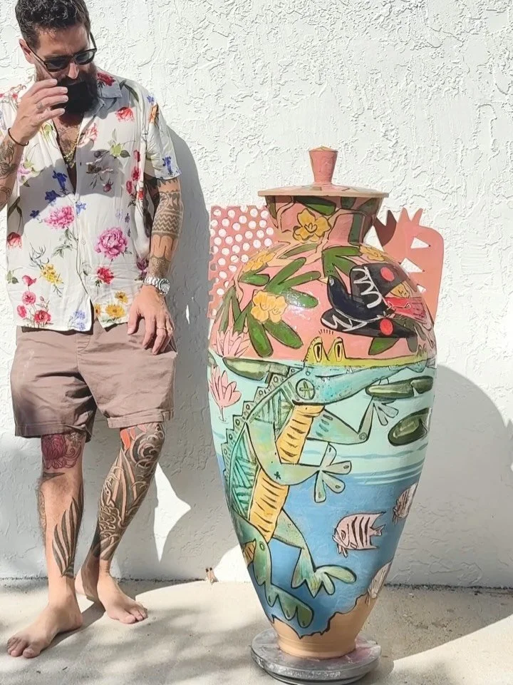 .
Ironically, This big a*% jar radiates coolness like heat.

It is so massive, the demonstration of local space/time warp may allow escape from conventional gravitational forces.

Artificial Intelligence is afraid of this jar.

The color display on t