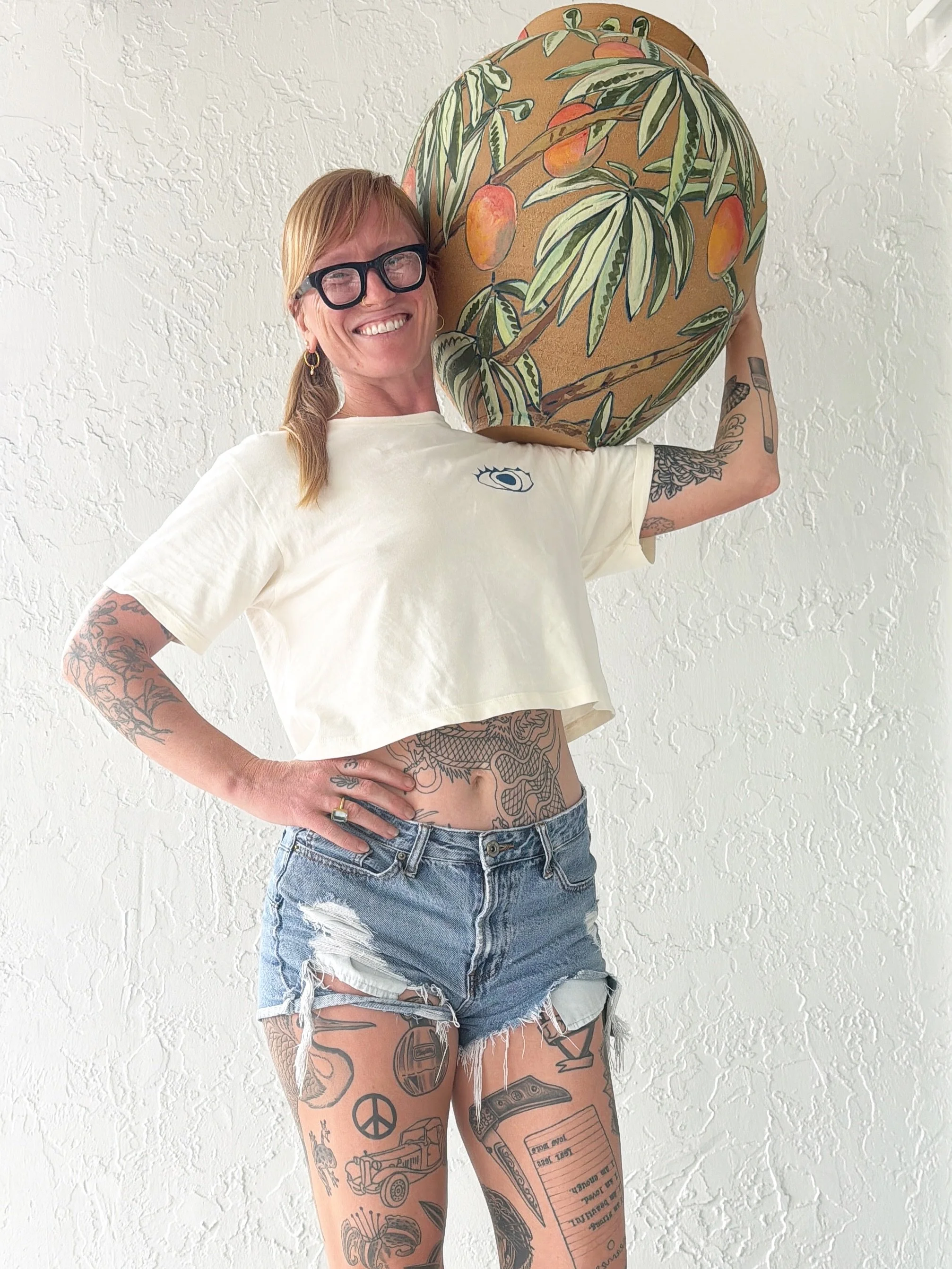 June tastes like mango on the island.

When you eat one fresh off the tree&mdash;there is nothing polite about it. The bounty of orange syrupy nectar quickly spreads to one&rsquo;s hands, face, beard (where applicable) and surroundings&hellip;

&hell