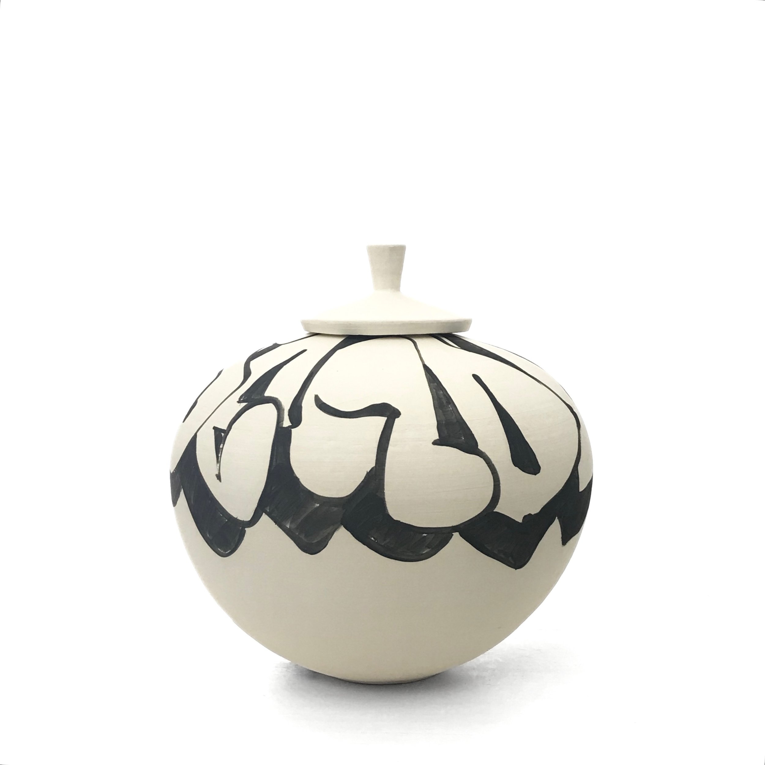 Graffiti Jar - 10.5 Inches Tall