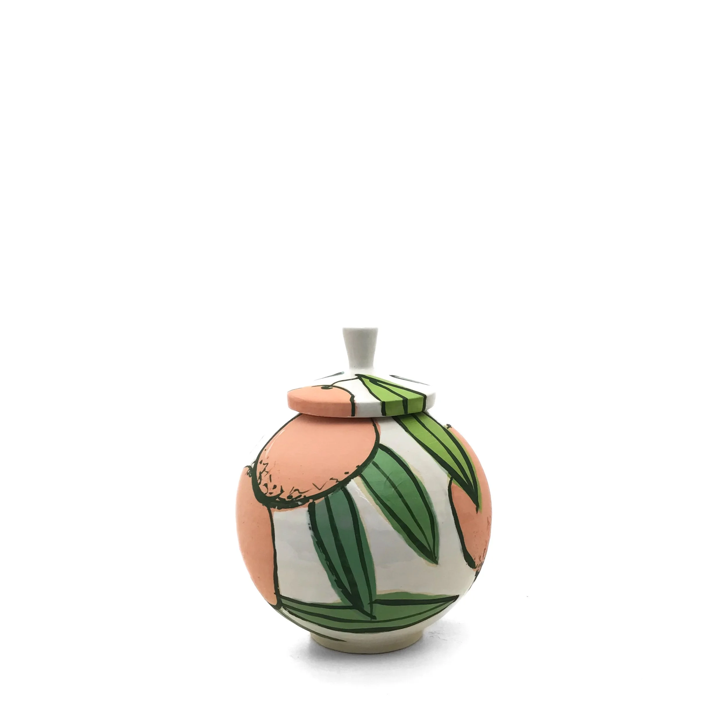 Oranges Jar - 9 Inches Tall