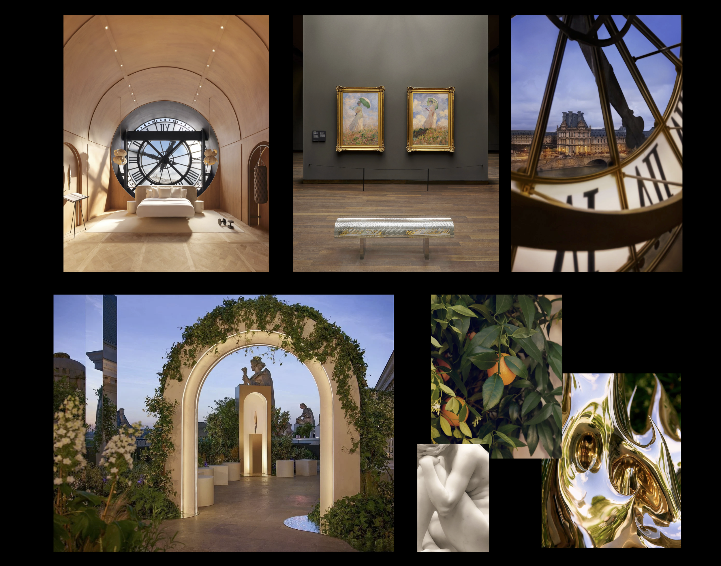 AIRBNB x PARIS OLYMPICS - Stay  at Musée d’Orsay - 
Crafted color palettes and compositions with Airbnb photo team for a night at the Musée 