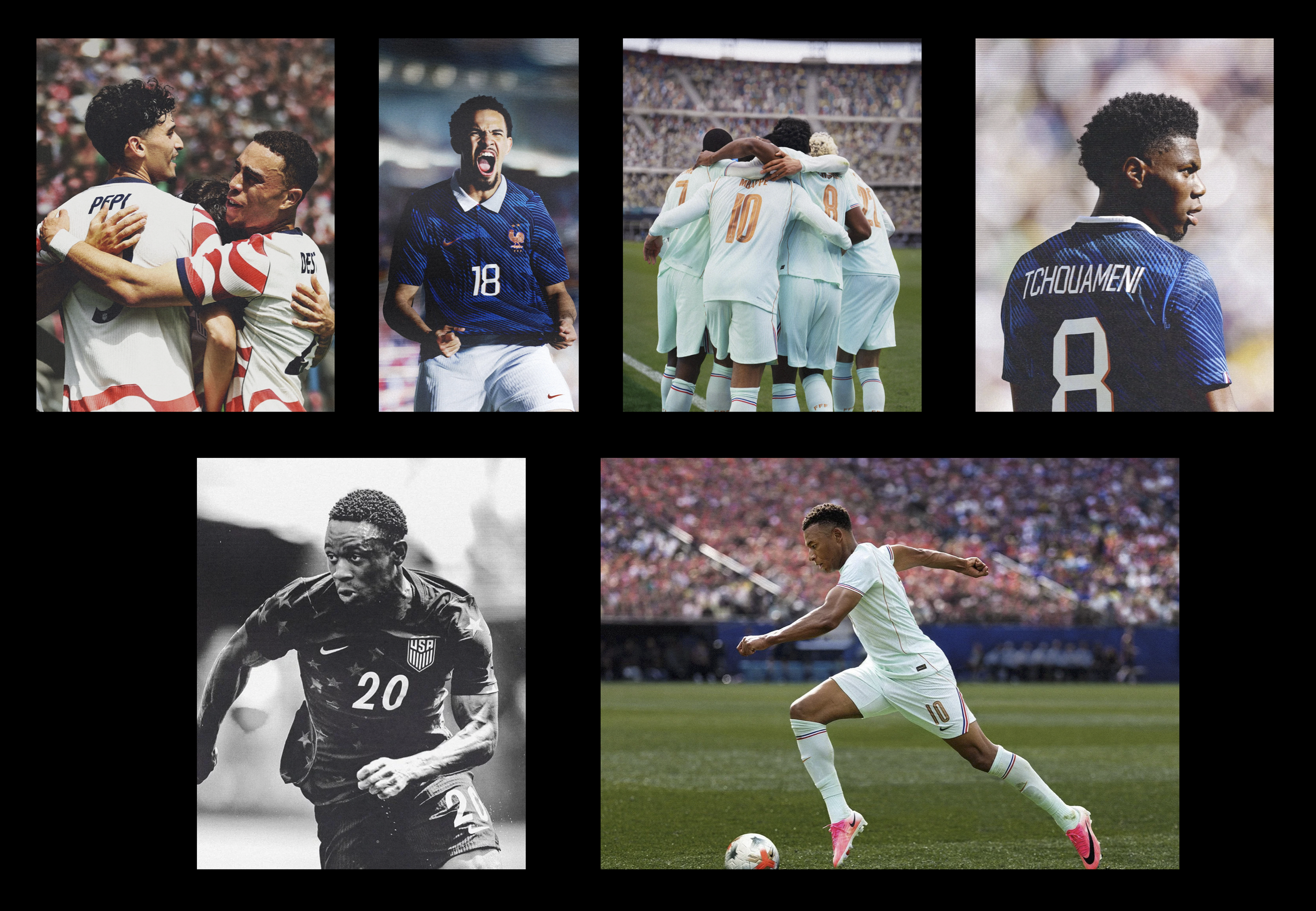 NIKE x WORLD CUP - BRAND SOCIAL REACTIVES -

Creative collaboration and Art direction with Nike CD for a visual narrative with a cohesive look