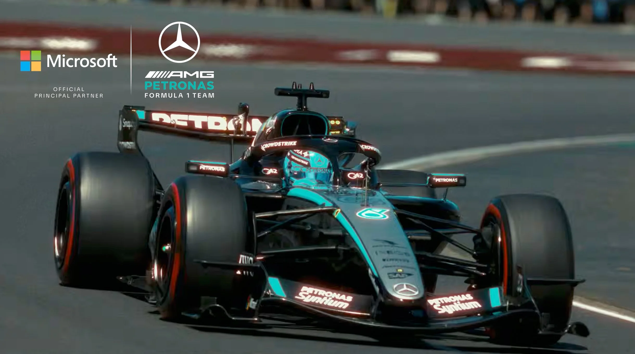 MICROSOFT x MERCEDES AMG - PETRONAS F1  TEAM - Color grade for Microsoft Azure