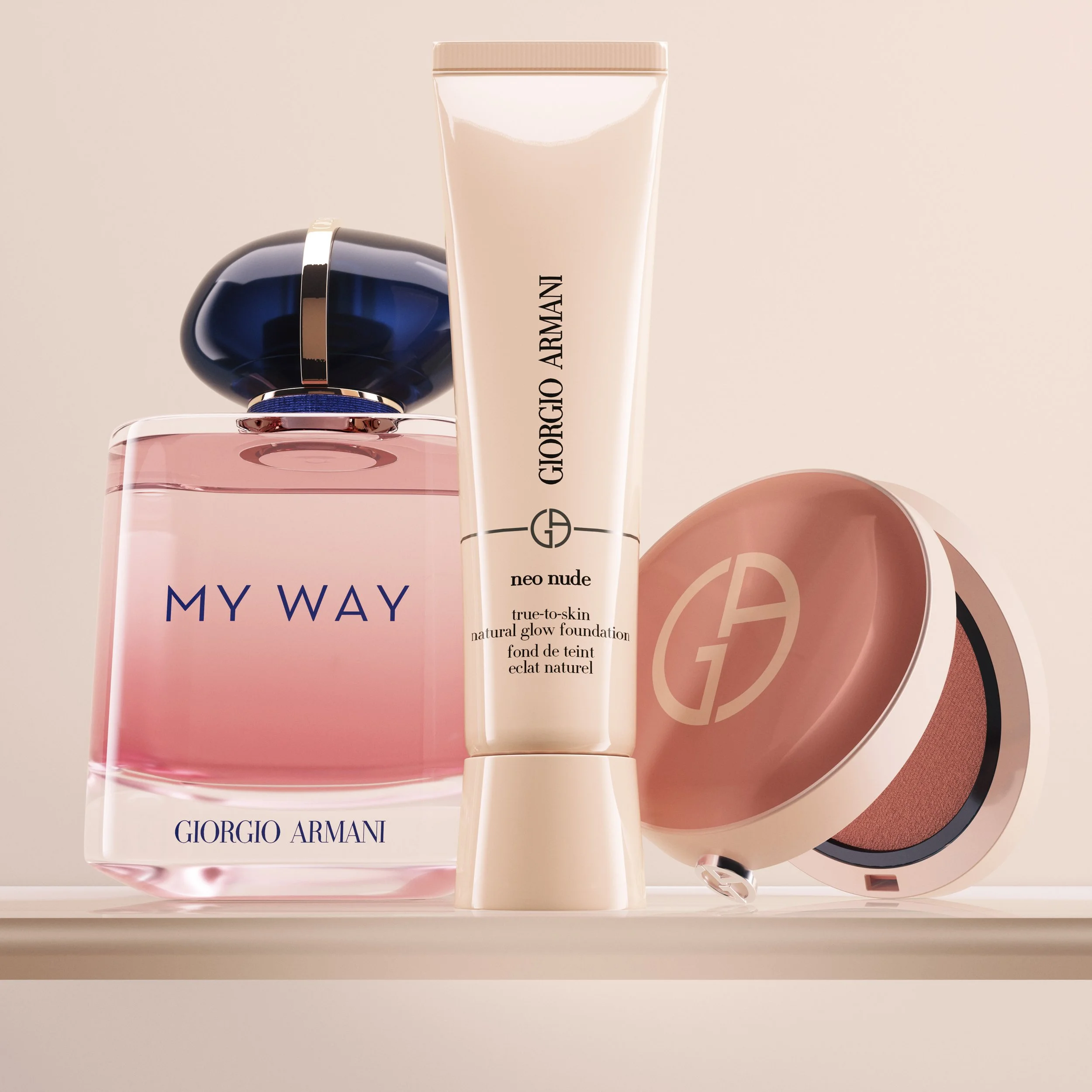  Armani Beauty CGI Packs  Online, Email Marketing Content and Social  Spring Studios  