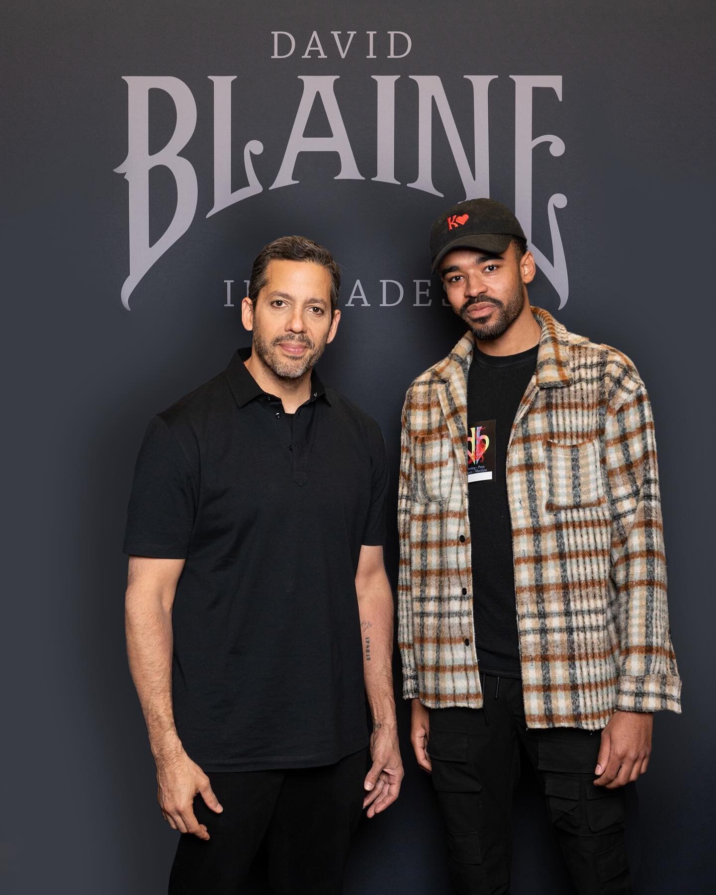 I recently went to Las Vegas to perform at some private events/shoot street magic and ended up meeting someone I&rsquo;ve admired for a long time. My favorite magician, @davidblaine. I can&rsquo;t even use words to describe how surreal these moments 