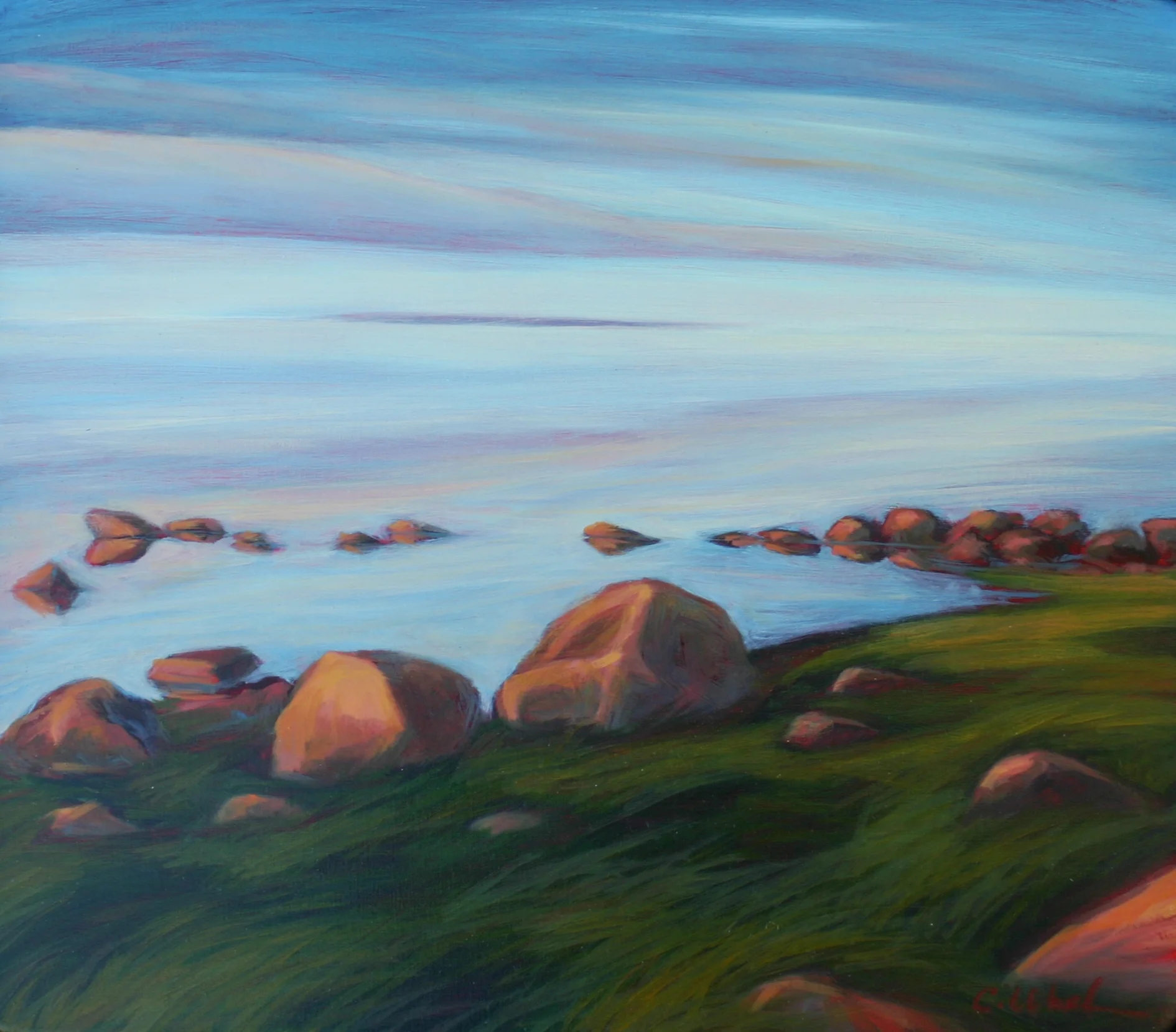 Land Meets Sky I 13x15 $675.JPG