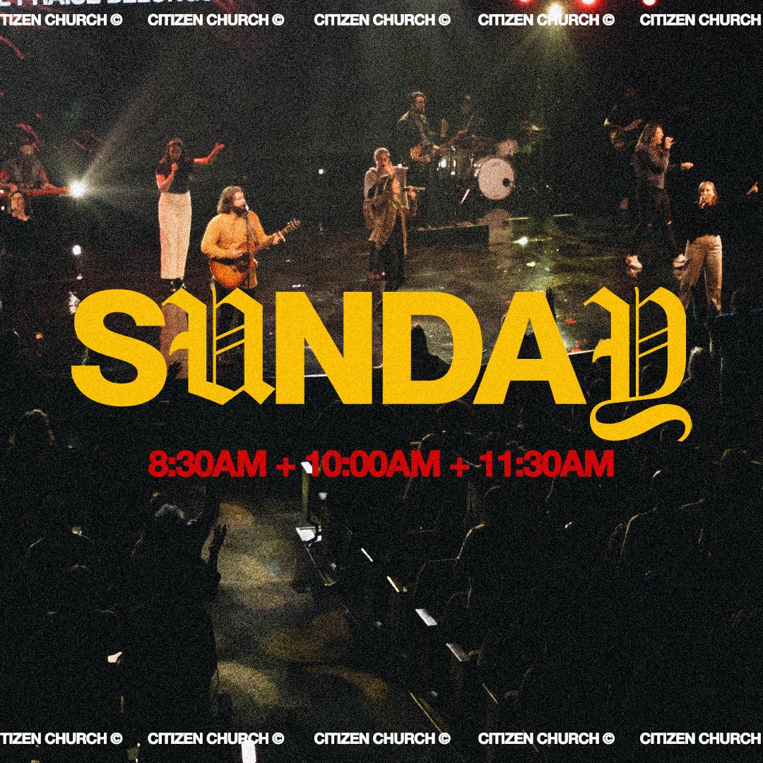Sunday Invite Post for Citizen Church
