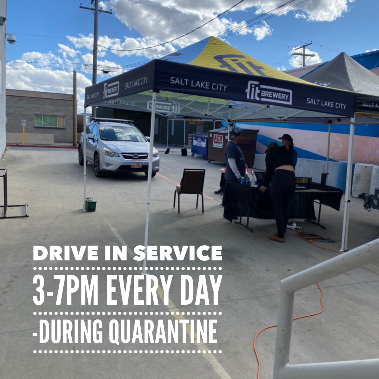 Drive- In Service (Covid-19)