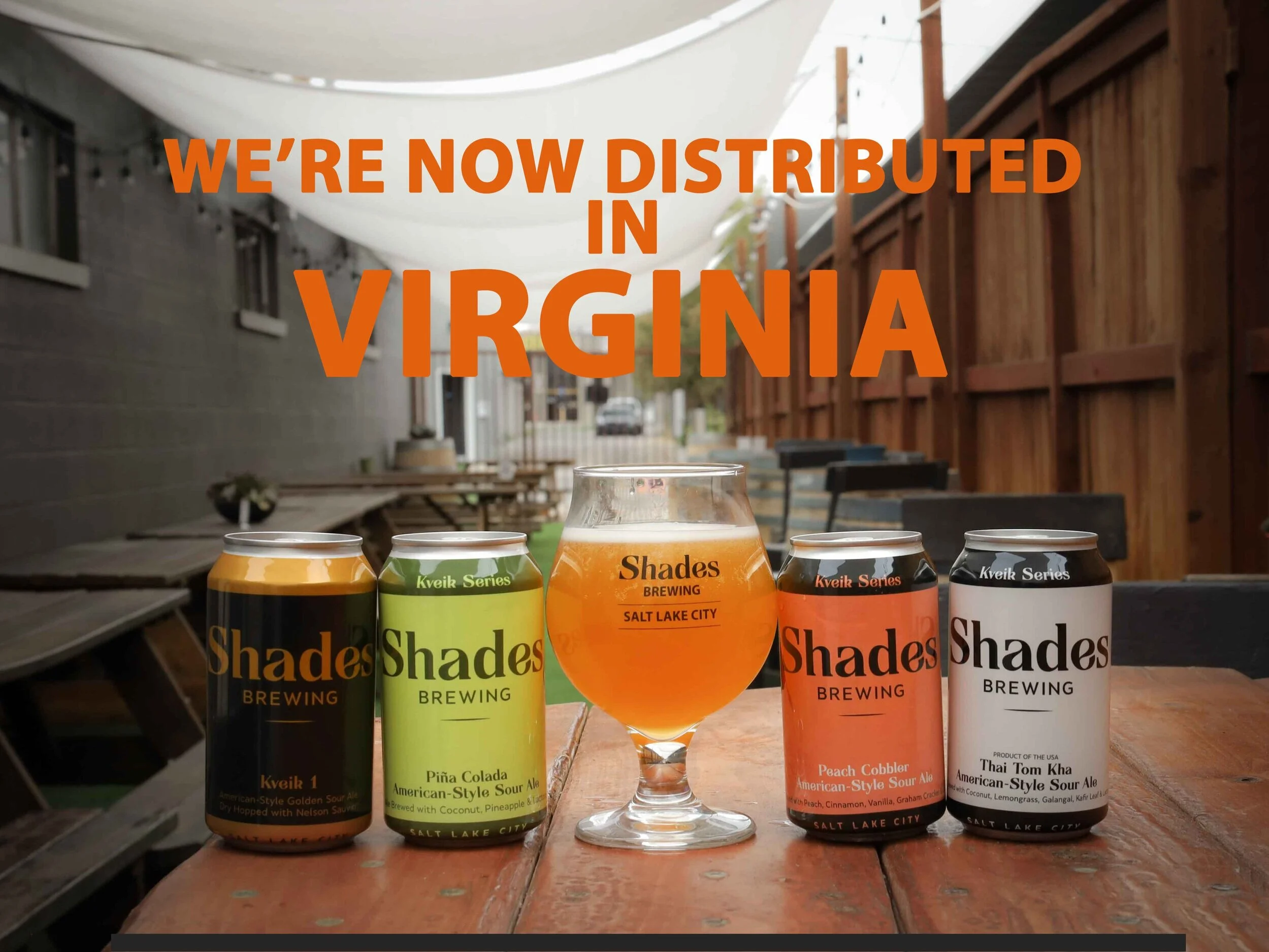 SHADES BREWING EXPANDS INTO VIRGINIA