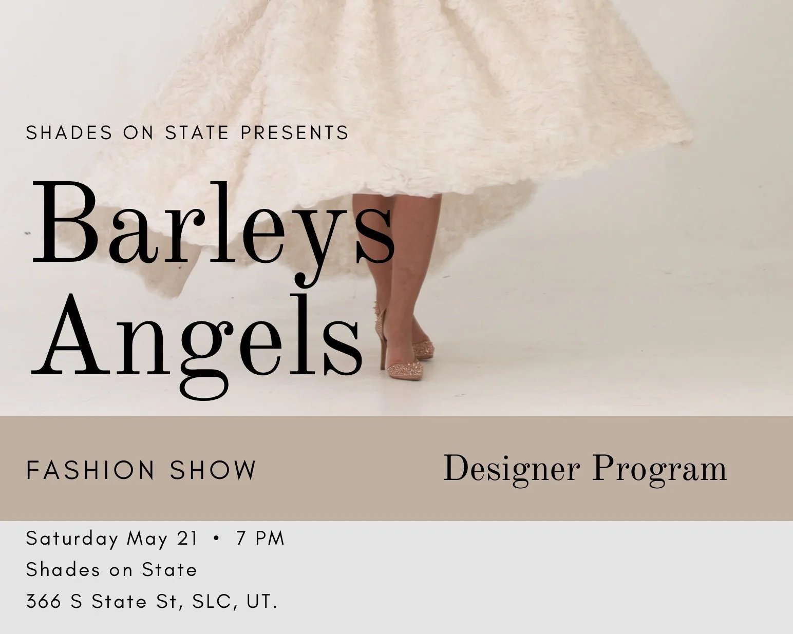 Barleys Angels Fashion Show