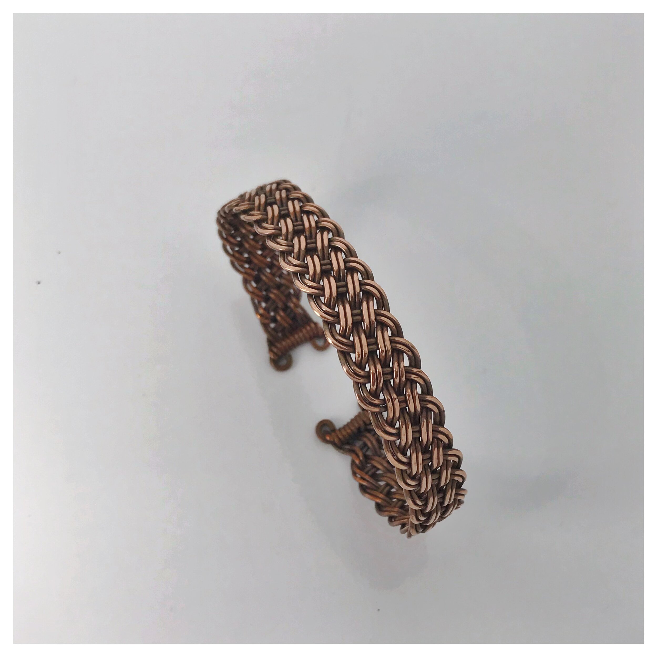 Woven Copper Cuff
