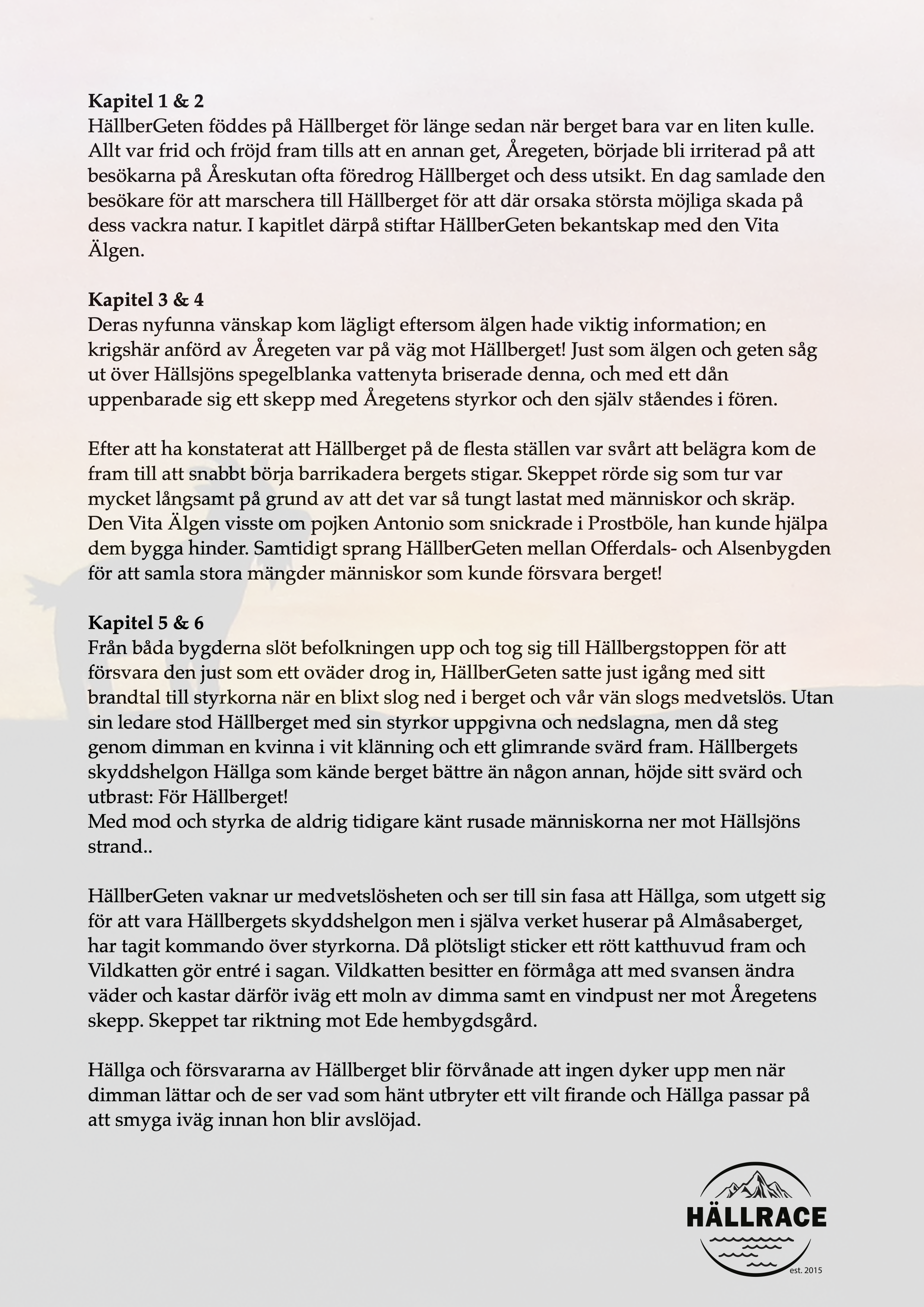 Nyheter u2014 Holy Race / Hällrace