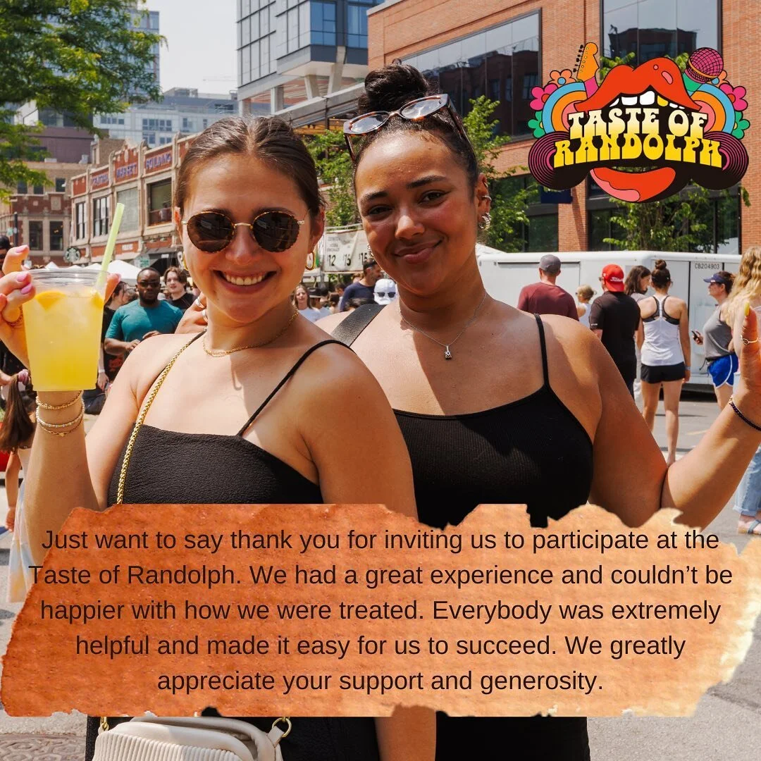 Thank you West Loop for all the kind thoughts. Your positivity and neighborly friendship has been well received by our team this week l!!

#westloopchicago #westloopisthebestloop #westloop #tasteofrandolph #tasterandolph #tor23 #tasteofrandolph