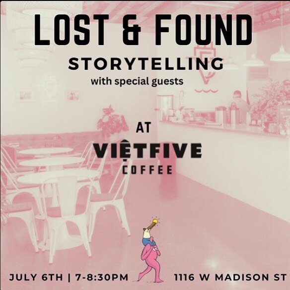 @vietfive Storytelling time with @myronlaban this Thursday at 7pm 🎙️🎤

Seating is limited. RSVP to secure your spot in the link in the @myronlaban bio.

#westloop #westloopchicago #westloopisthebestloop