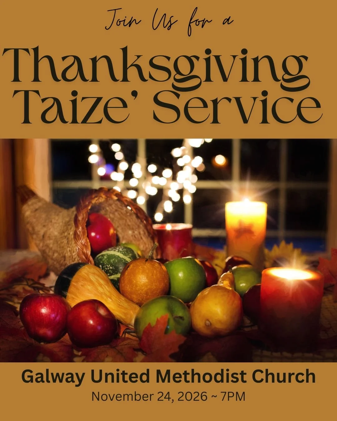Thanksgiving Taize'