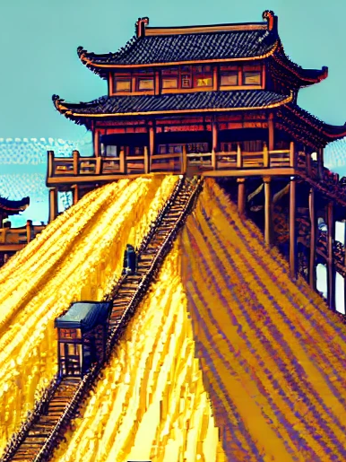 用Dalle辅助 回秦朝造过山车