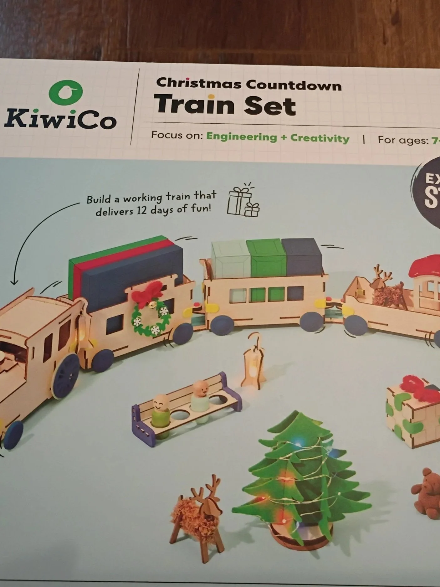 KIWICO圣诞小火车到货！