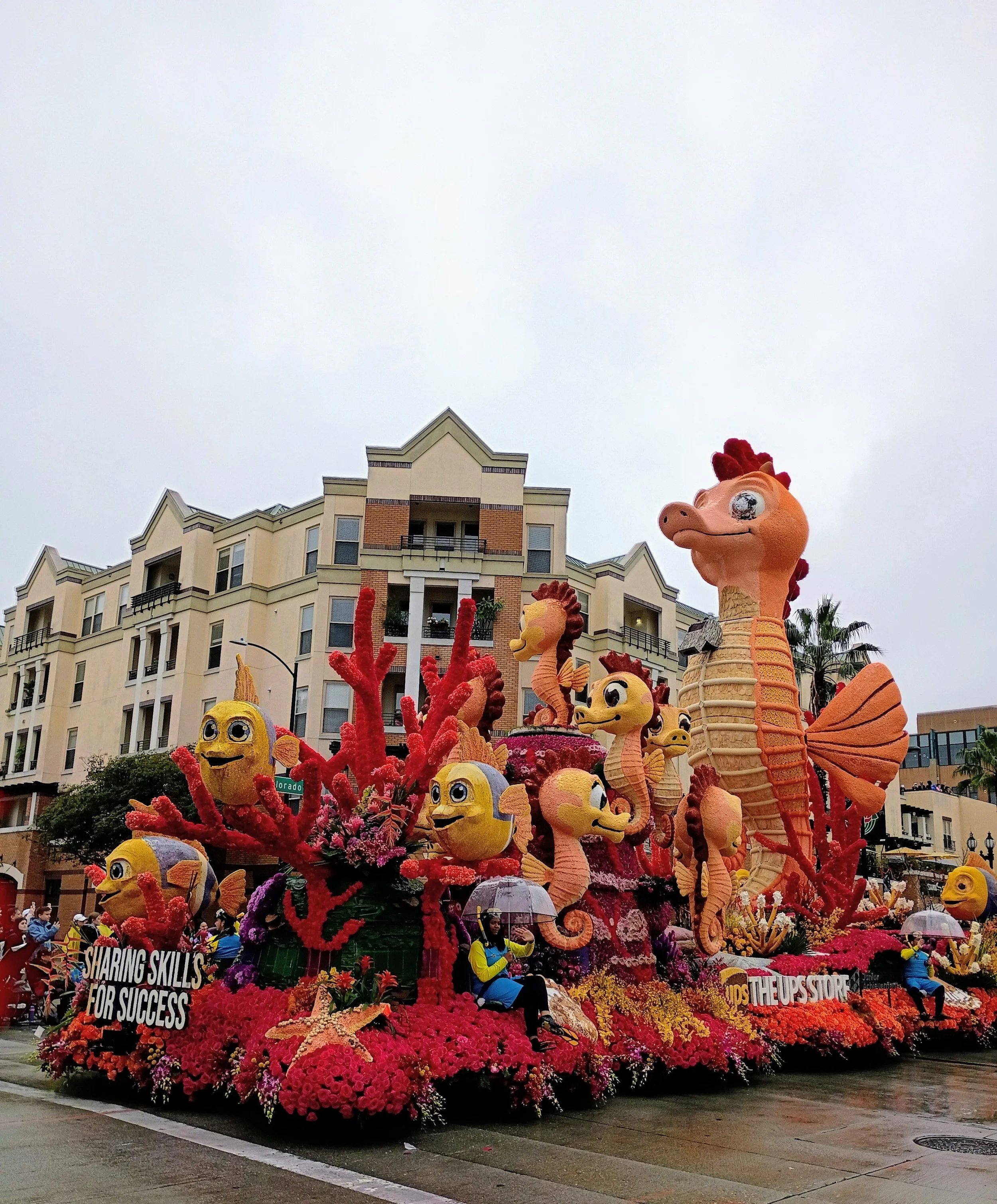 137th Rose Parade 惊艳设计滴花车