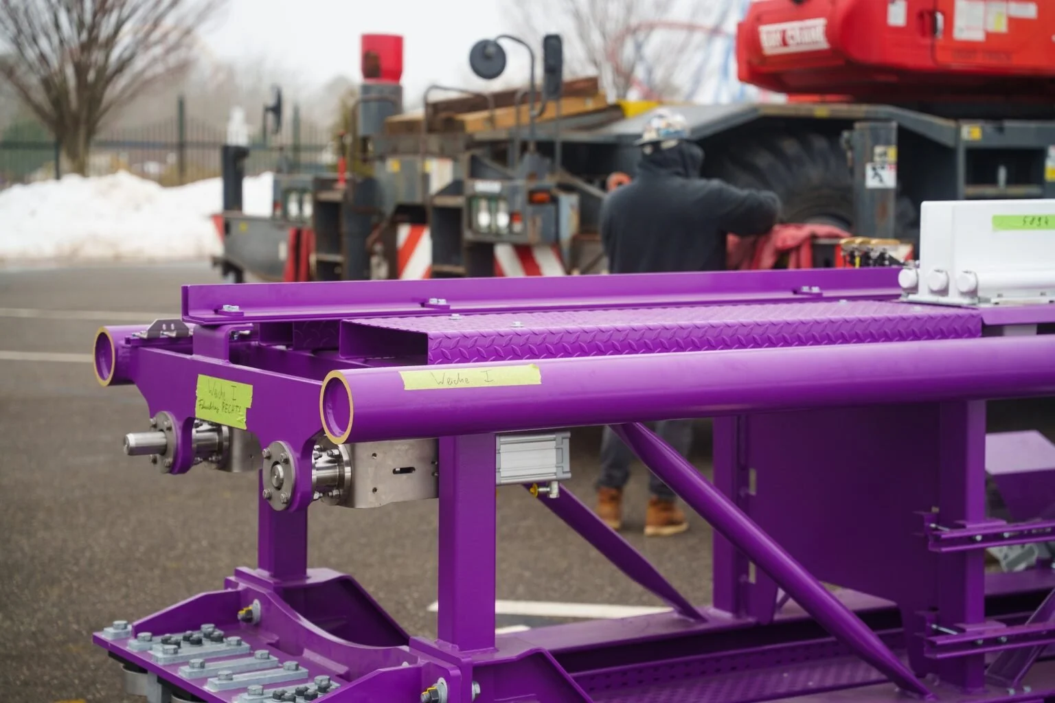 新泽西六旗耀眼过山车 到货