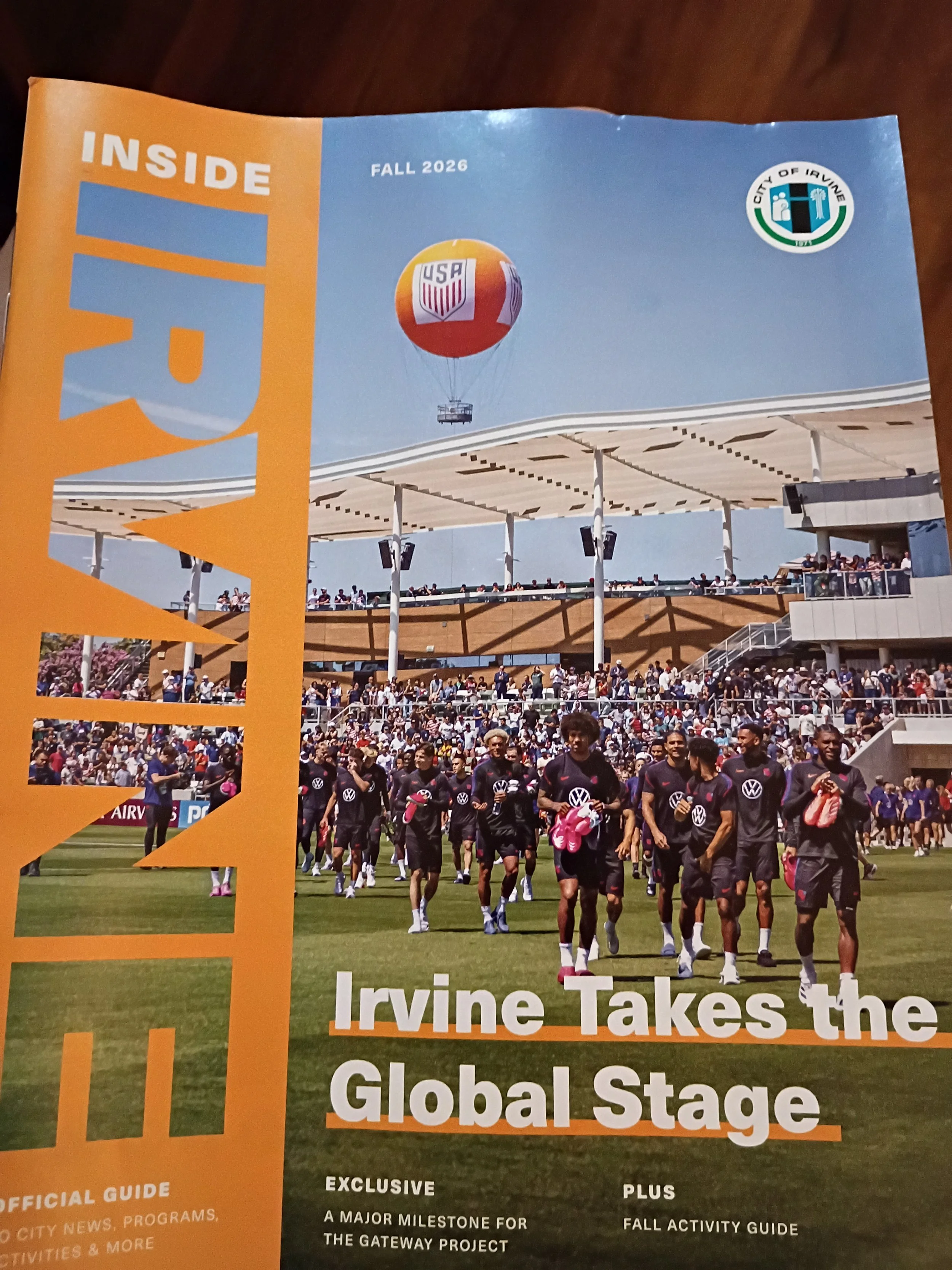 Irvine Takes the Global Stage
