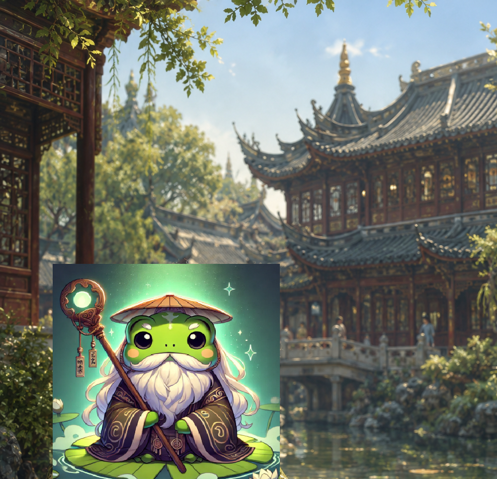 野菜公主剧组蛙仙人 赶往Yu Garden剧组上班