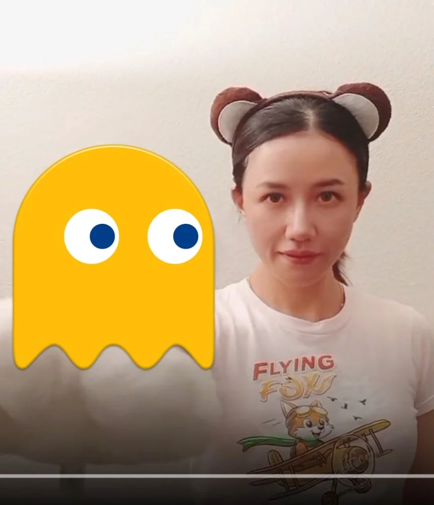 和小可爱合影