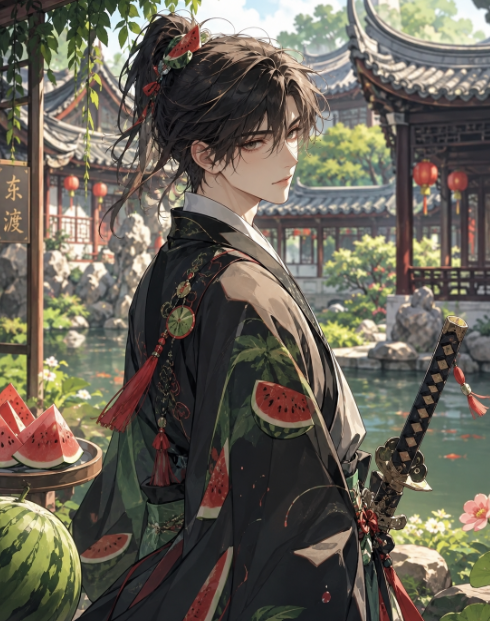 Yu Garden剧组喜迎 西瓜少侠