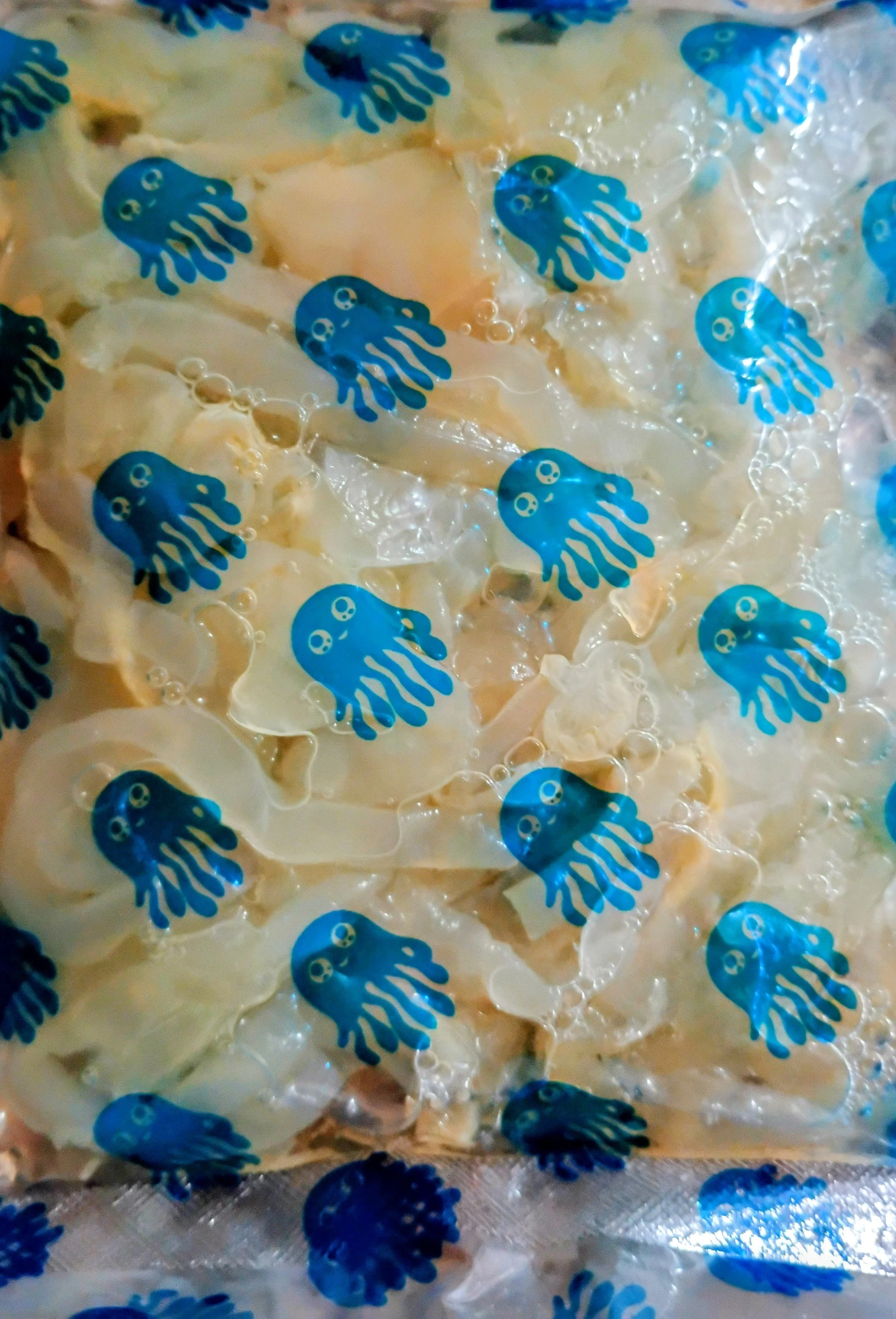 吃播 水母和鸡屎果