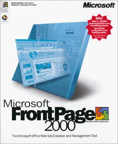 回忆起2000年代用FrontPage