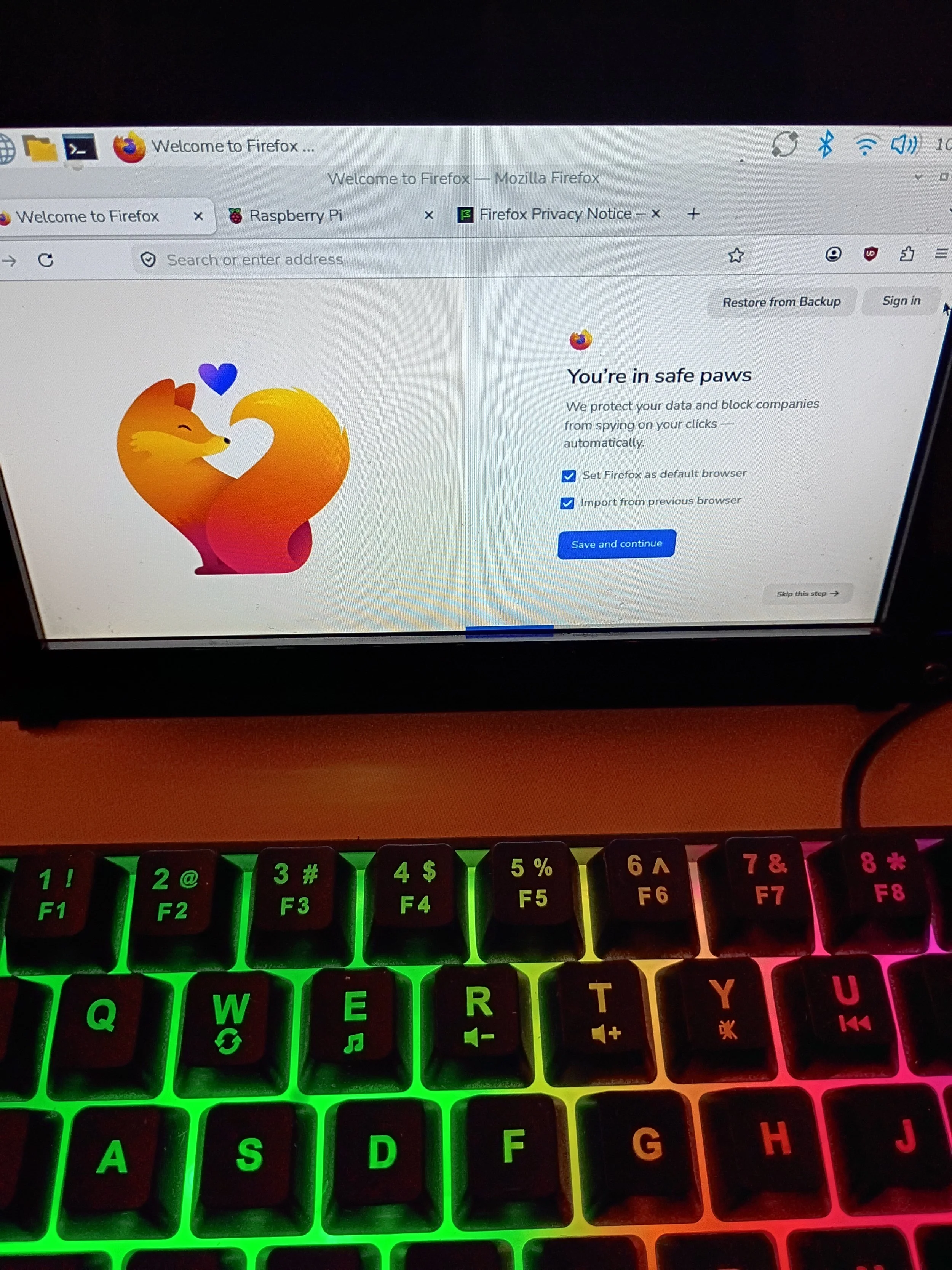 Debian 13 “trixie”&amp;&amp; Firefox