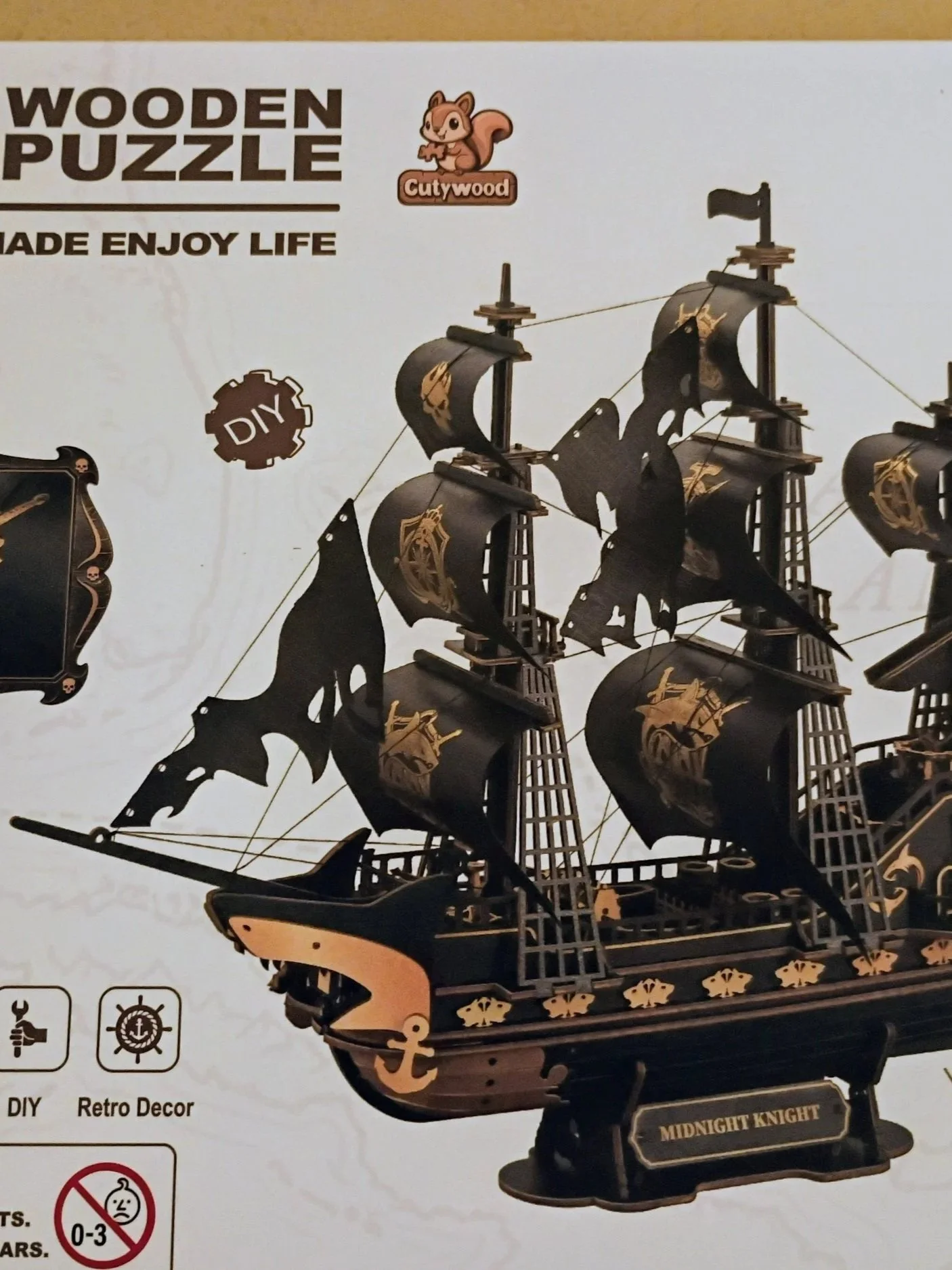 鲨鱼🚢船模 拆箱