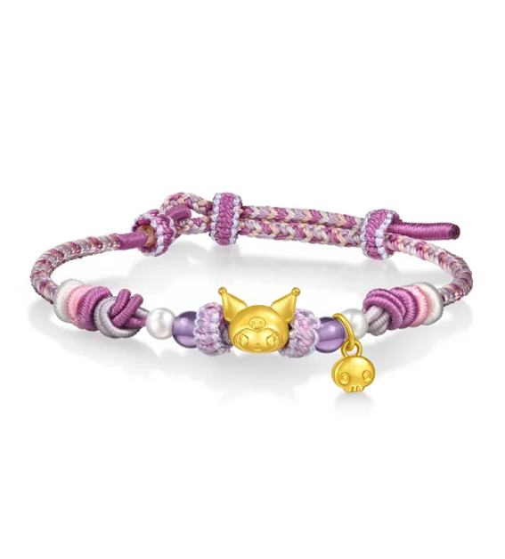 周生生 'Kuromi' 999 Gold Bracelet [22cm]
