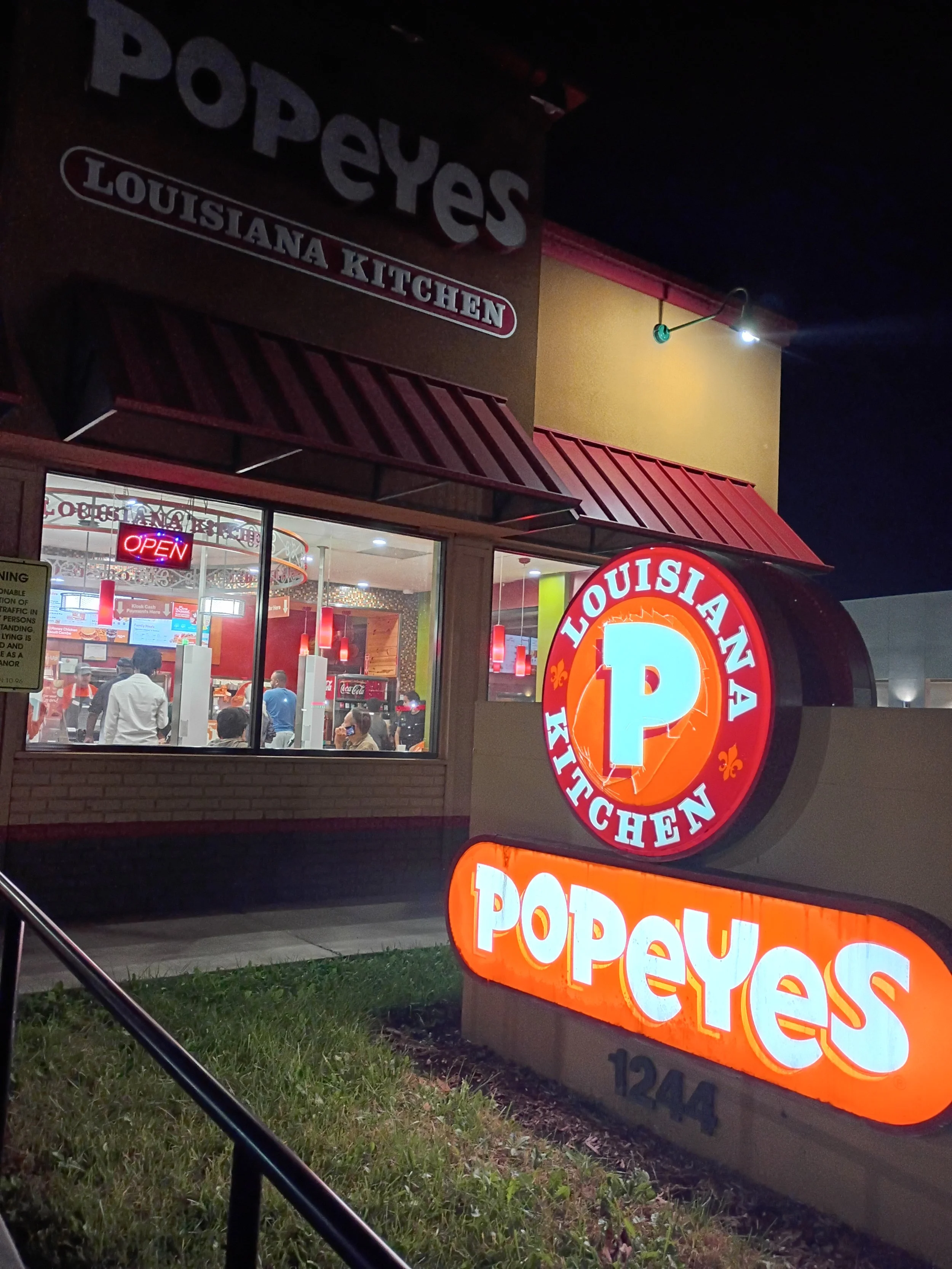 Popeyes打卡