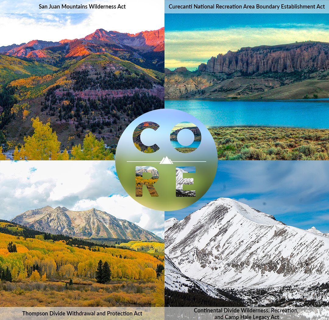 The #COREAct was crafted by Coloradans for Colorado to protect 400,000 acres of public lands across the state. 

This piece of legislation is a product of collaboration, careful consultation, and negotiation: County commissioners, ranchers, anglers, 