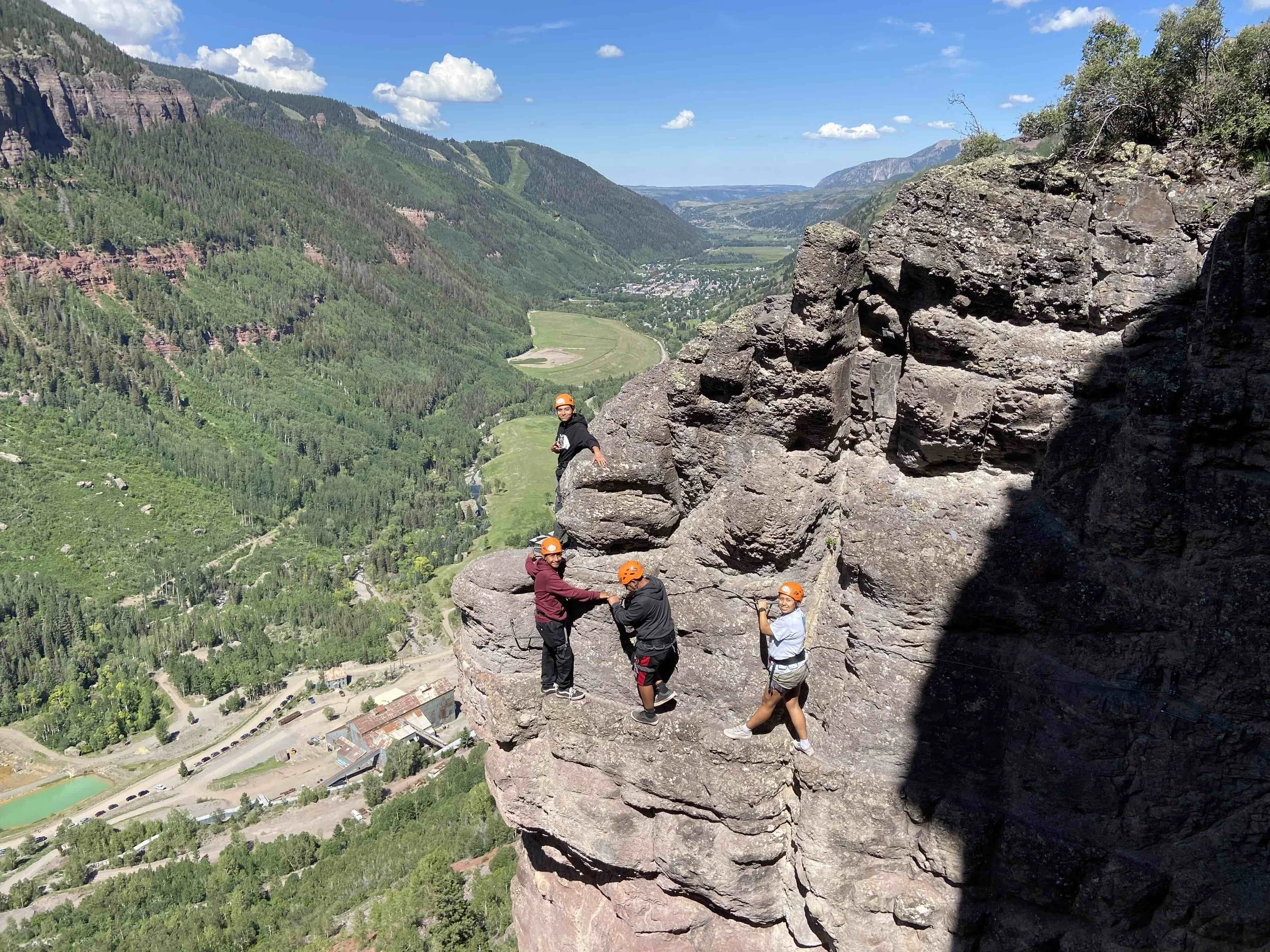 Latinx Outdoor Initiative climbs the Via Ferrata