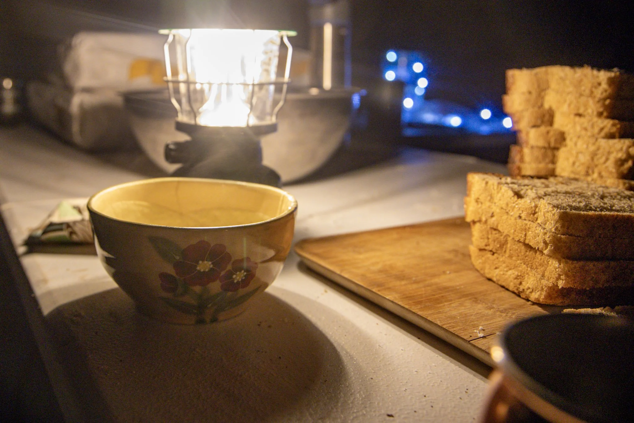 Moonlight Progressive Dinner on the Valley Floor / Cena bajo la luz de la luna